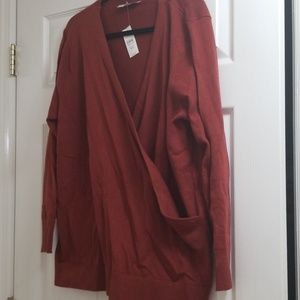 Loft Plus Wrap Sweater